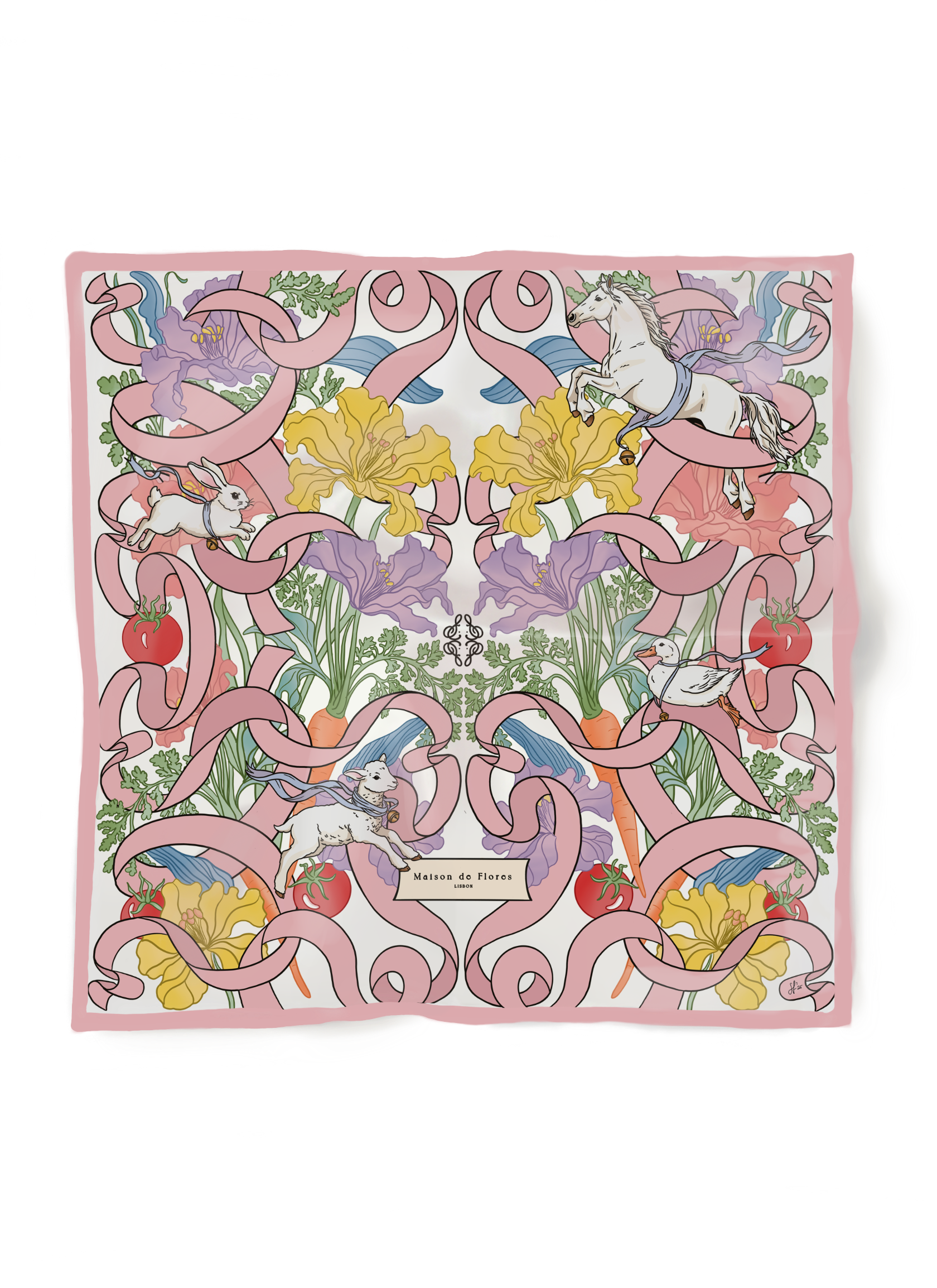 The Spring Scarf (Pink)