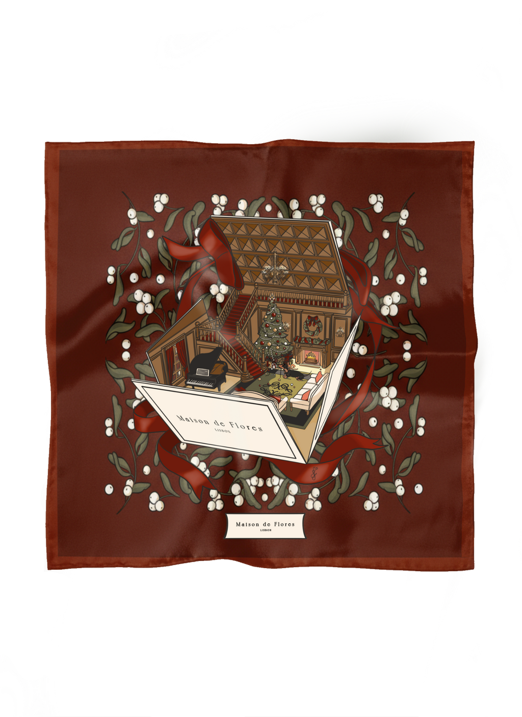 The Christmas Home Scarf 60