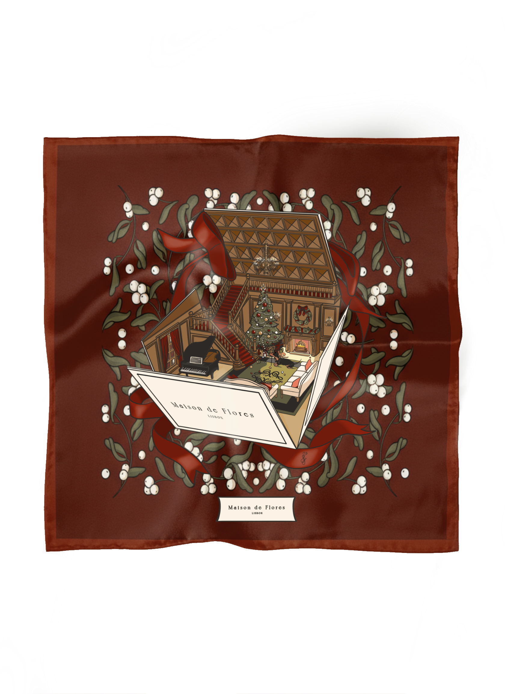 The Christmas Home Scarf 60