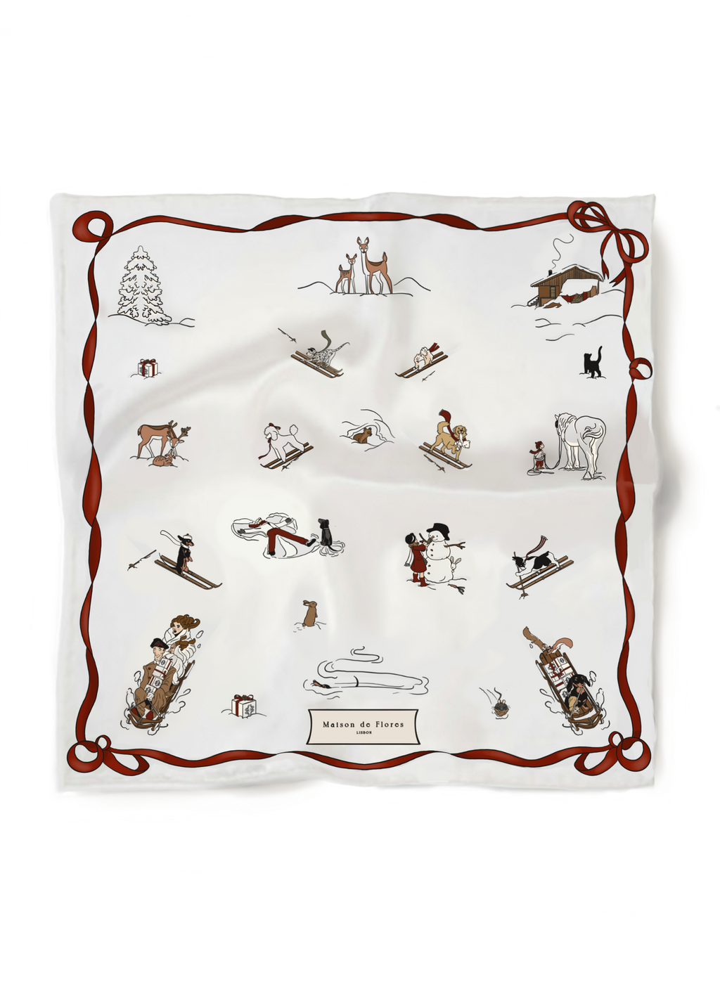 Sous la Neve Scarf 60