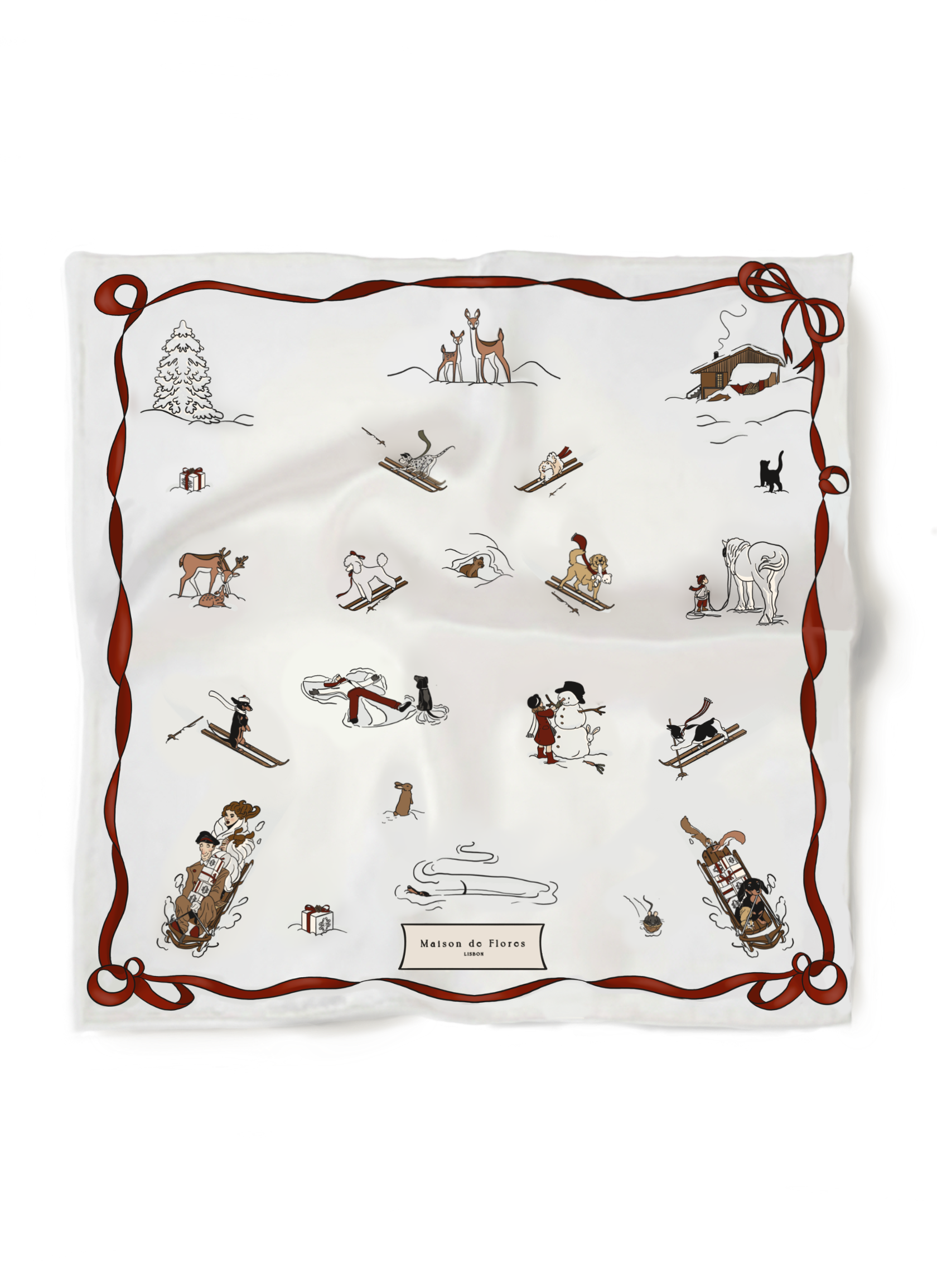 Sous la Neve Scarf 60