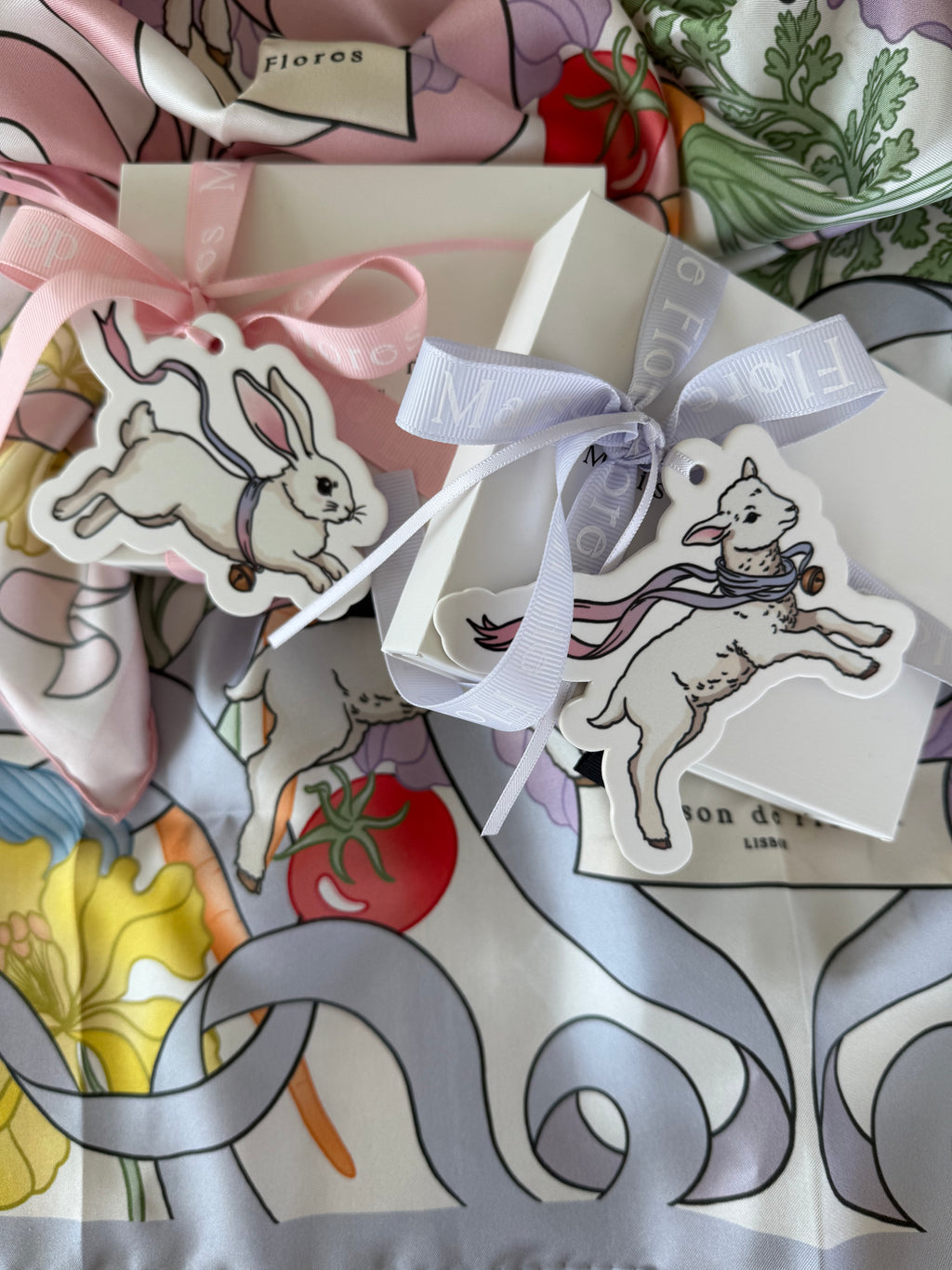 The Spring Scarf (Blue)