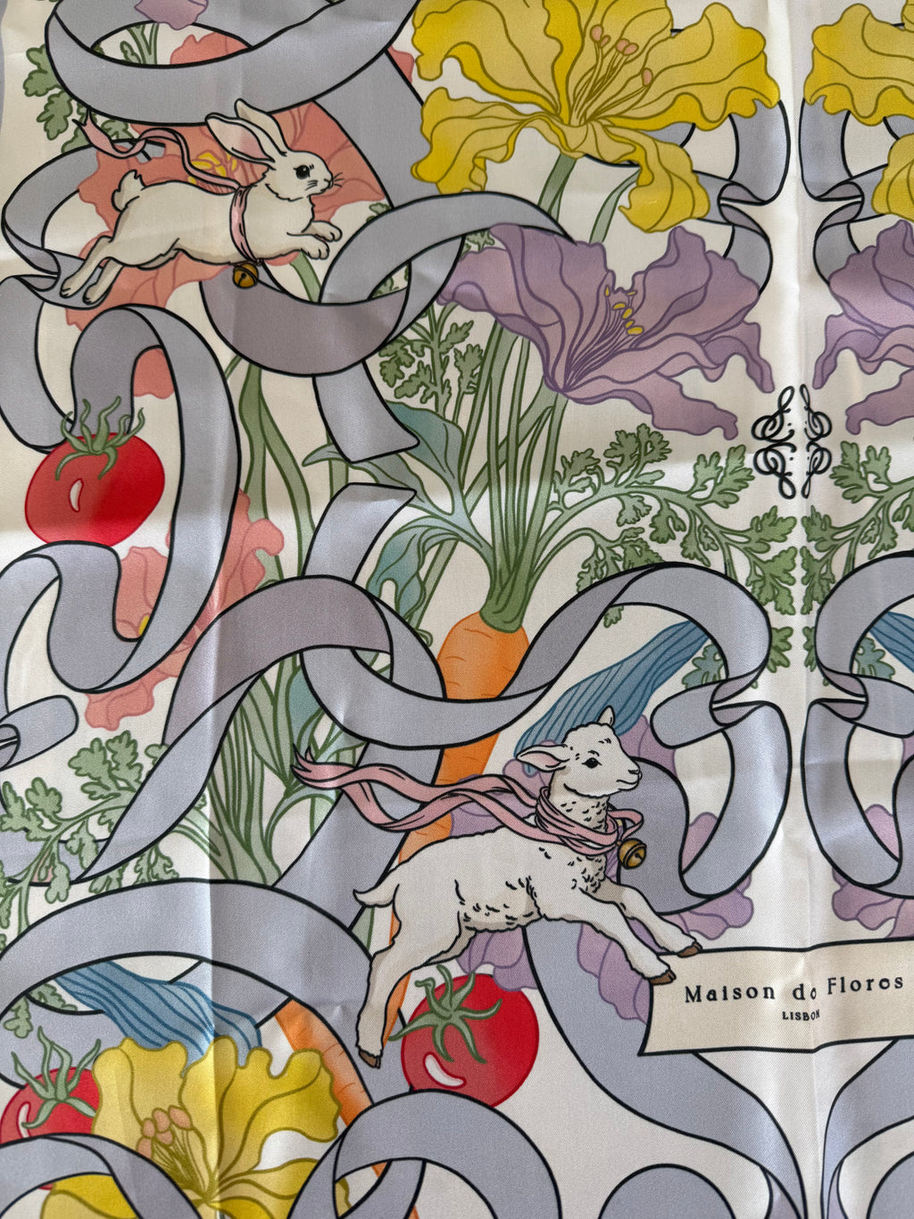 The Spring Scarf (Blue)