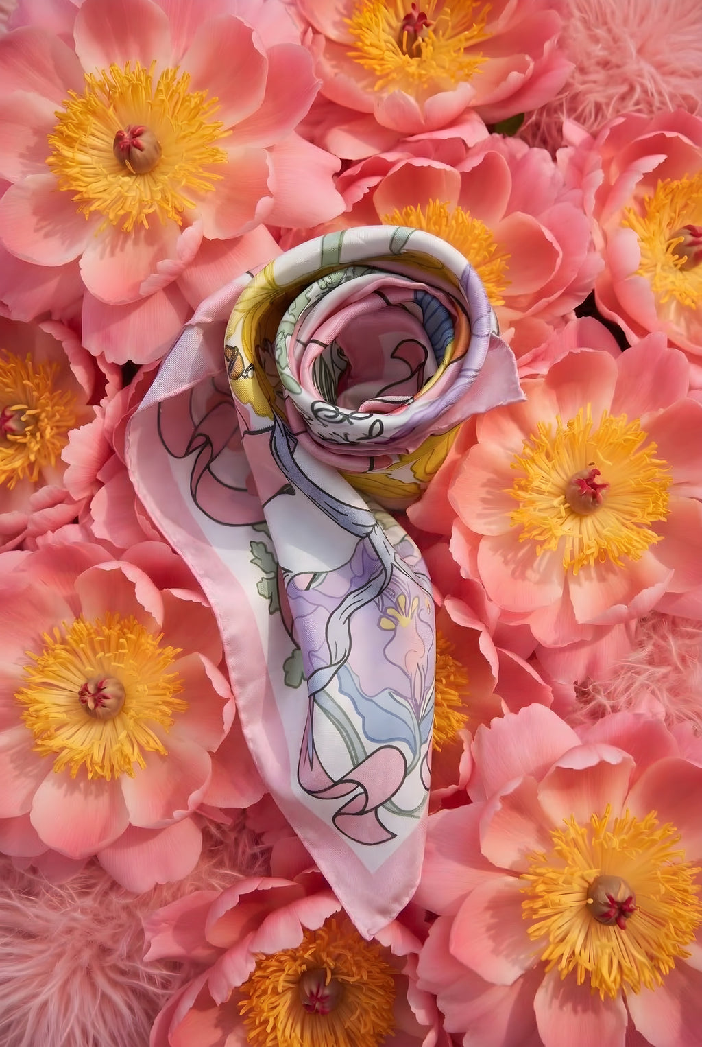 The Spring Scarf (Pink)