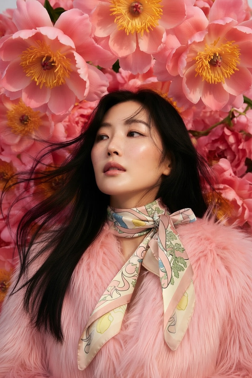 The Spring Scarf (Pink)