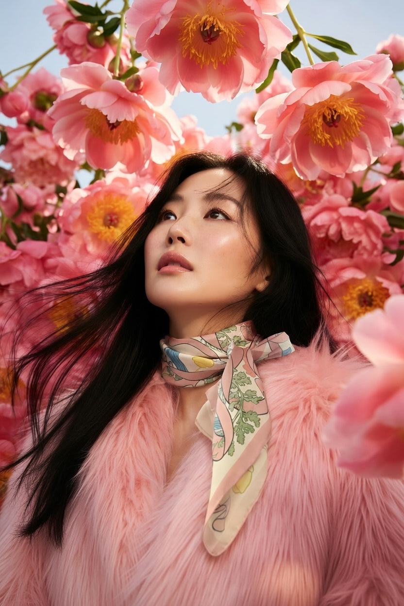 The Spring Scarf (Pink)